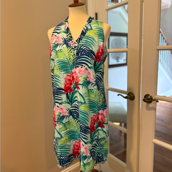 Tommy Bahama Florida Fauna Ruffle Dress - Picture 6 of 7